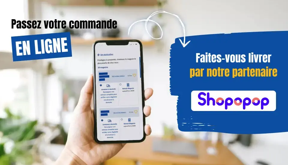 Livraison avec Shopopop